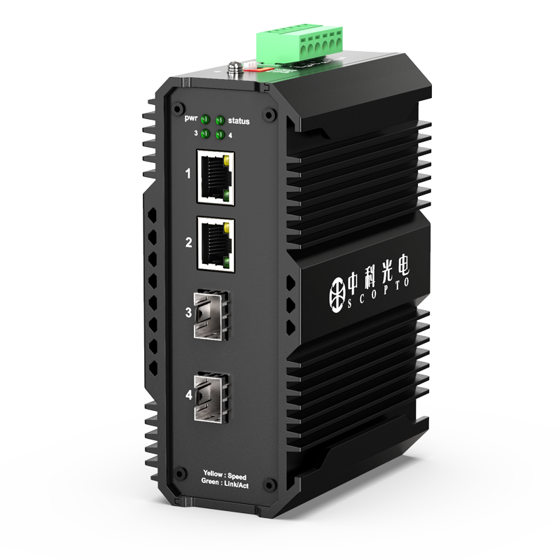 2光2電千兆不含模塊LC