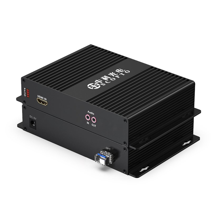 1路HDMI非壓縮光端機 LC接口 +音頻