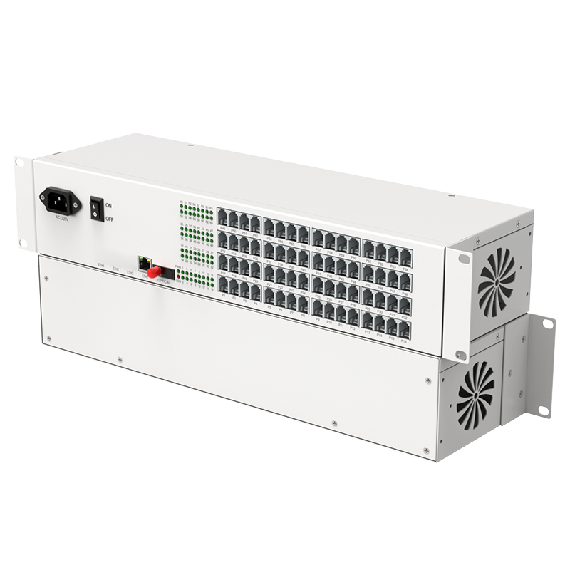 電信級 64路電話光端機(jī)+1路百兆網(wǎng)絡(luò) FC接口