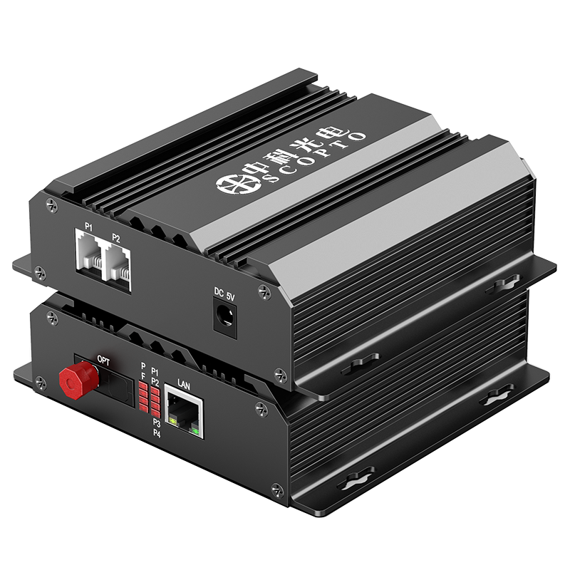 工業(yè)級(jí) 2路電話+1路百兆網(wǎng)絡(luò) FC接口