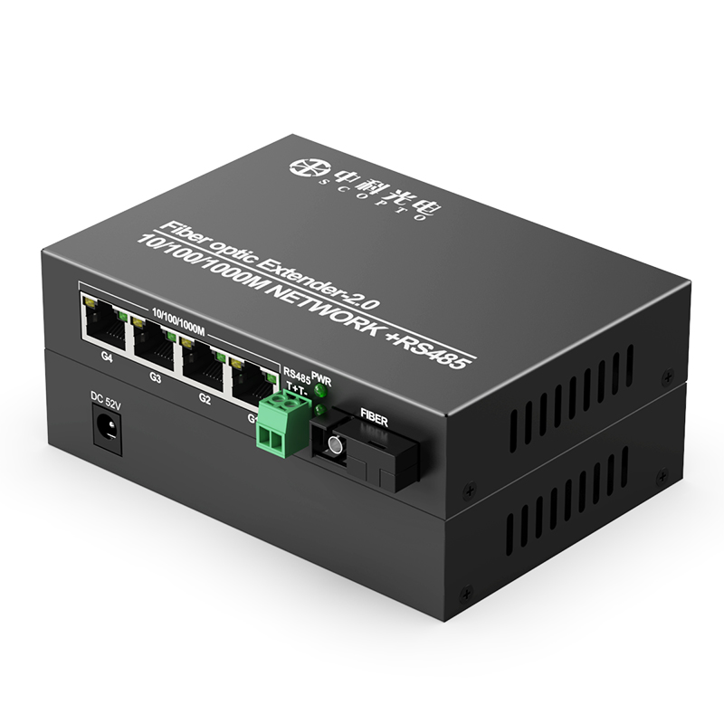1路雙向RS485+4路千兆網(wǎng)