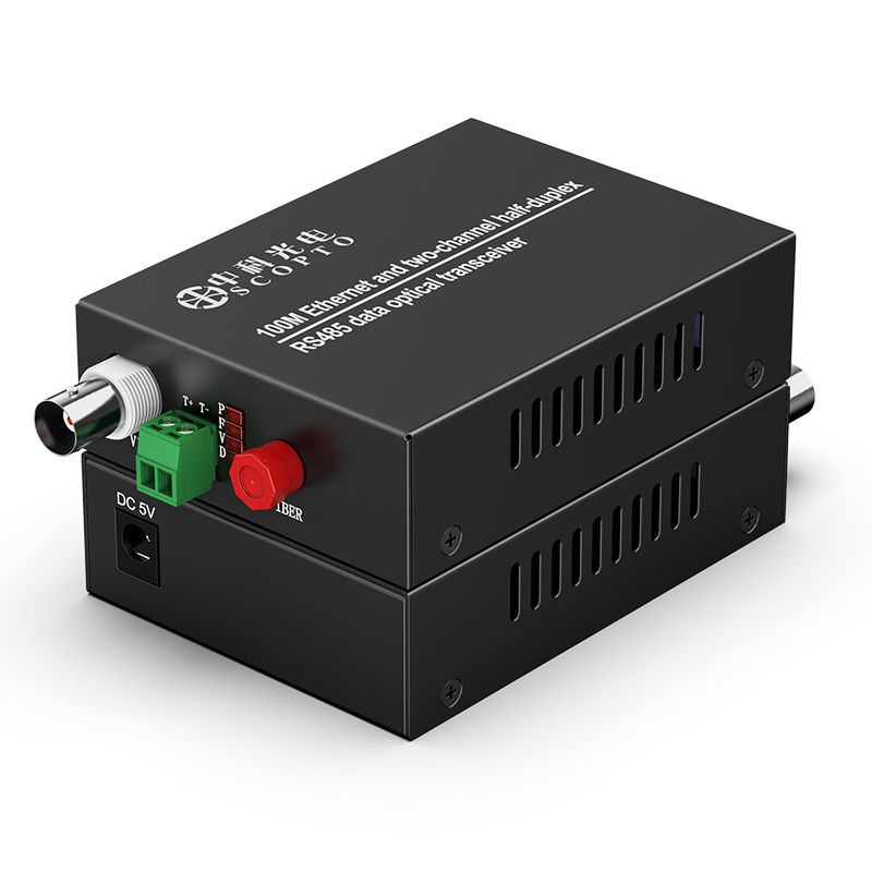 1路視頻+1路485桌面式 FC接口